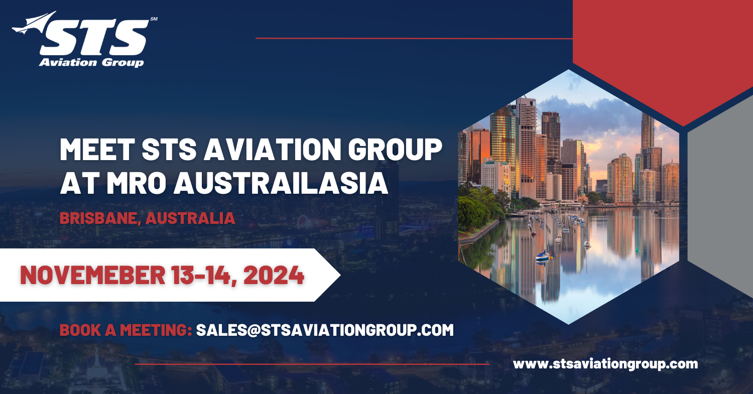 Meet STS Aviation Group at MRO Austrailasia